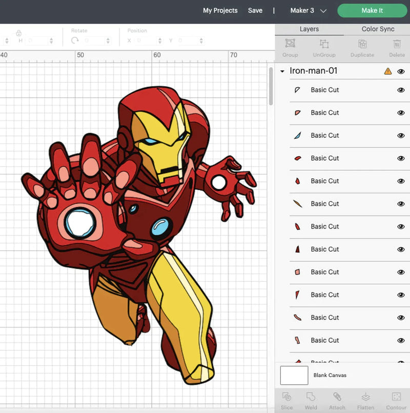 Iron Man PNG & SVG Bundle, 77 Files For Cricut & Silhouette