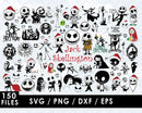 Jack Skellington PNG & SVG Bundle, 150 Files For Cricut & Silhouette