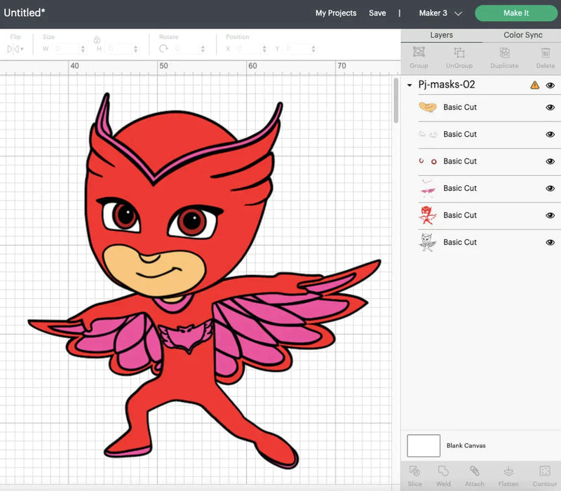 PJ Masks Clipart Bundle, PNG & SVG Cut Files for Cricut & Silhouette