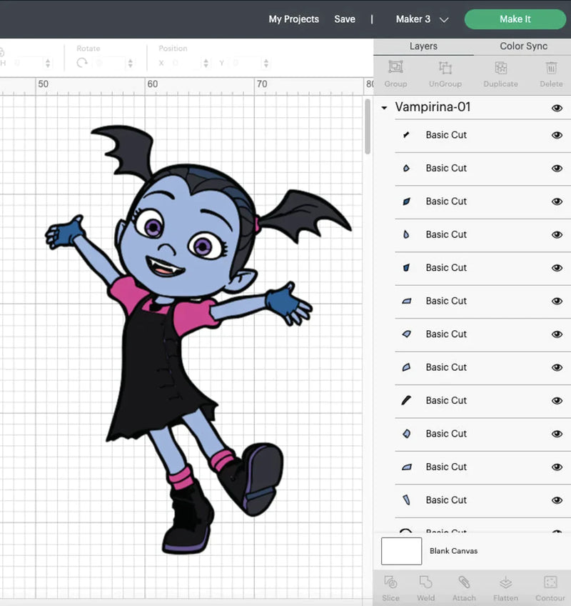 Vampirina SVG, Vampirina SVG For Cricut, Vampirina Silhouette SVG, Vampirina PNG Transparent, Vampirina Clipart