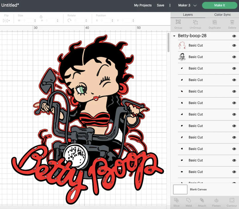 Betty Boop SVG, Betty Boop PNG, Betty Boop Clipart, Betty Boop Silhouette SVG