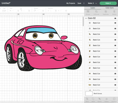 Disney Cars SVG Bundle, Disney Cars SVG, Disney Cars PNG, Disney Cars SVG Cricut