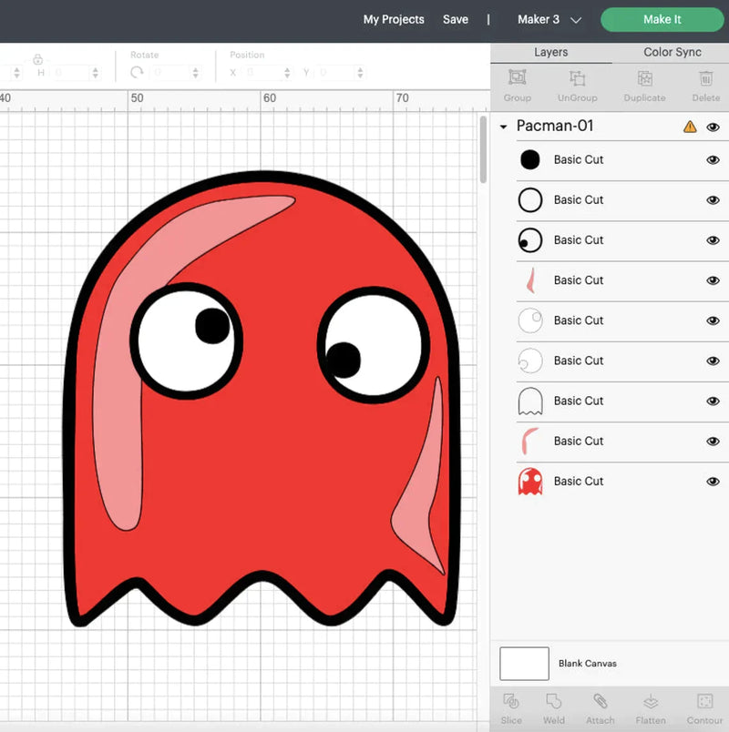 Pacman PNG & SVG Bundle, 165 Files For Cricut & Silhouette