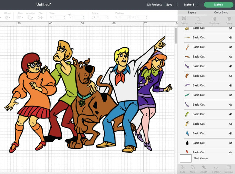 Scooby Doo PNG & SVG Bundle, 94 Files For Cricut & Silhouette