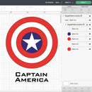 Superhero Icons Clipart Bundle, PNG & SVG Cut Files for Cricut & Silhouette