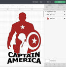 Avengers Superheroes Clipart Bundle, PNG & SVG Cut Files for Cricut & Silhouette
