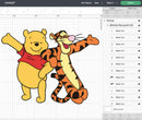 Winnie the Pooh SVG, Pooh Bear SVG, Piglet SVG Files For Cricut, Winnie the Pooh Cricut Designs