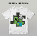 Mine Svg Bundle Cricut Gaming Clipart Digital Video Game Sticker Christmas Gift for Gamer Minecraft Shirt, Sticker Minecraft Gift Idea