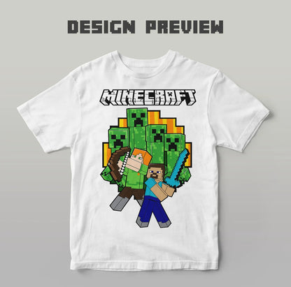 Minecraft SVG Bundle, Minecraft Clipart for Cricut & Silhouette, Minecraft PNG SVG Cut Files - Digital Bundle