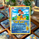 Editable Pokemon Card Invitation, Pokemon Birthday Invitation, Pikachu Birthday Party Invitation, Printable Pokemon Invitation Template
