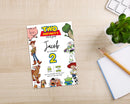 Toy Story Birthday Invitation Template, Two Infinity and Beyond, Toy Story Invitation, Toy Story Editable Evite, Toy Kids Birthday Paty
