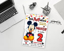 Oh Twodles Invitation, Mickey Birthday Invitation, Mickey Mouse Invitations, Mouse Editable Invitation, Mickey Twodles invite, Mickey Invite