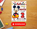 Oh Twodles Invitation, Mickey Birthday Invitation, Mickey Mouse Invitations, Mouse Editable Invitation, Mickey Twodles invite, Mickey Invite