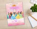Princess Birthday Invitation, Princess Invitation, Princess Party Invitation, Girl Princesses Theme Invite Digital Editable Instant download