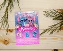 Stitch Editable Birthday Invitation Template, Printable Birthday Invitations, Digital Kids Party Invite, Digital Bday Card Invite, Stitch