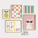 110 Kids Room Prints | Wall Art Set | Nursery Wall Art | Playroom Decor | Kids Room Art | Quirky Art | Eclectic Wall Art | DIGITAL DOWNLOAD
