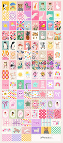 110 Girls Room Prints | Wall Art Set | Nursery Wall Art | Playroom Decor | Kids Room Art | Quirky Art | Eclectic Wall Art | DIGITAL DOWNLOAD