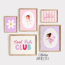 110 Girls Room Prints | Wall Art Set | Nursery Wall Art | Playroom Decor | Kids Room Art | Quirky Art | Eclectic Wall Art | DIGITAL DOWNLOAD