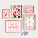110 Girls Room Prints | Wall Art Set | Nursery Wall Art | Playroom Decor | Kids Room Art | Quirky Art | Eclectic Wall Art | DIGITAL DOWNLOAD