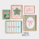 110 Girls Room Prints | Wall Art Set | Nursery Wall Art | Playroom Decor | Kids Room Art | Quirky Art | Eclectic Wall Art | DIGITAL DOWNLOAD