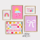 110 Girls Room Prints | Wall Art Set | Nursery Wall Art | Playroom Decor | Kids Room Art | Quirky Art | Eclectic Wall Art | DIGITAL DOWNLOAD