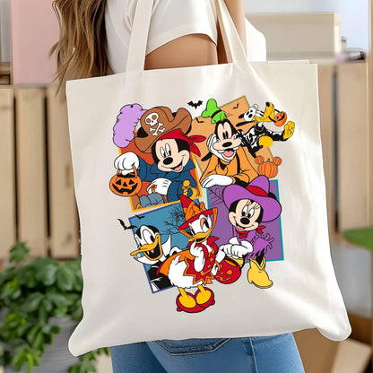 Disney Halloween SVG & PNG Bundle, Mickey and Friends Halloween SVG Files For Cricut / Silhouette, Trick or Treat Cliparts Png Designs