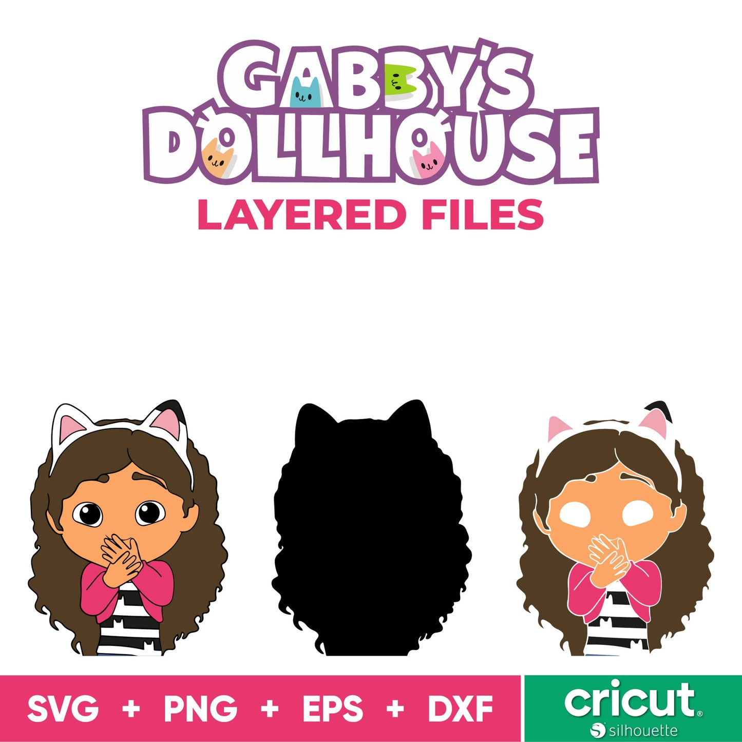 Gabbys Dollhouse Svg Bundle Gabbys Dollhouse Font Gabbys Dollhouse Svg Birthday Cricut Silhouette Vector Cut Files Clipart Digital Bundle