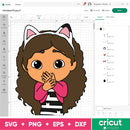 Gabbys Dollhouse Svg Bundle Gabbys Dollhouse Font Gabbys Dollhouse Svg Birthday Cricut Silhouette Vector Cut Files Clipart Digital Bundle