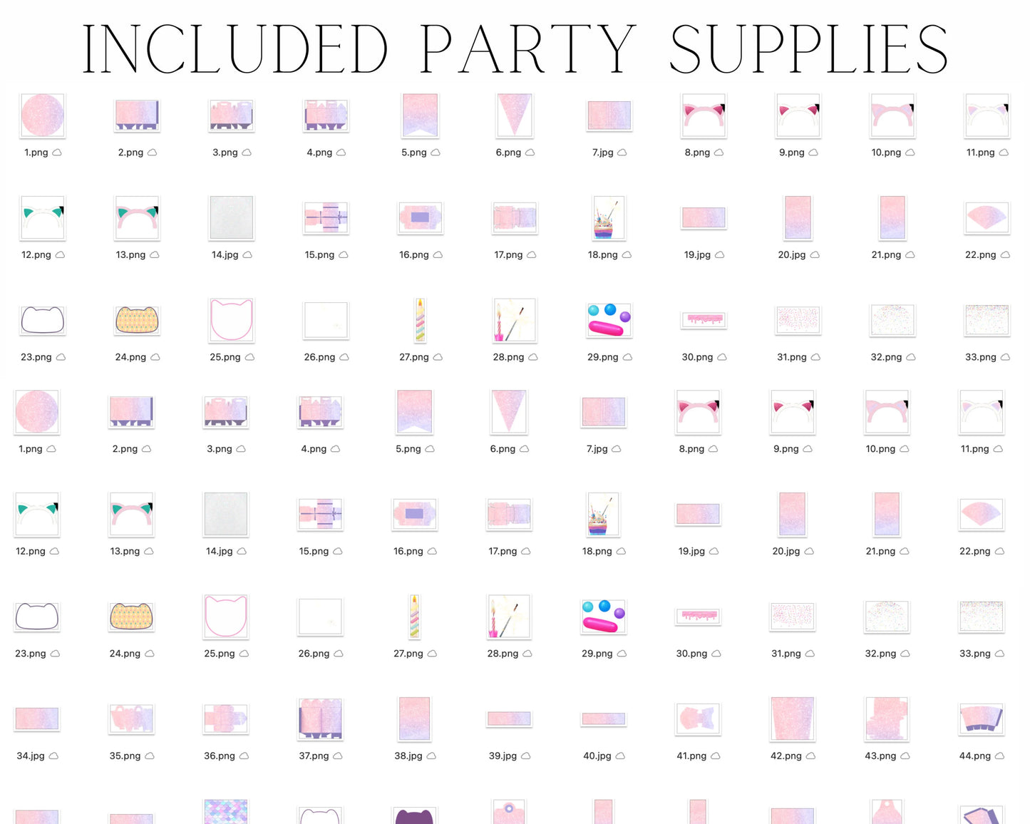 Gabbys Dollhouse Clipart Bundle Gabbys Dollhouse Svg For Cricut Gabbys Dollhouse Font Birthday Cut Files PNG Digital Bundle