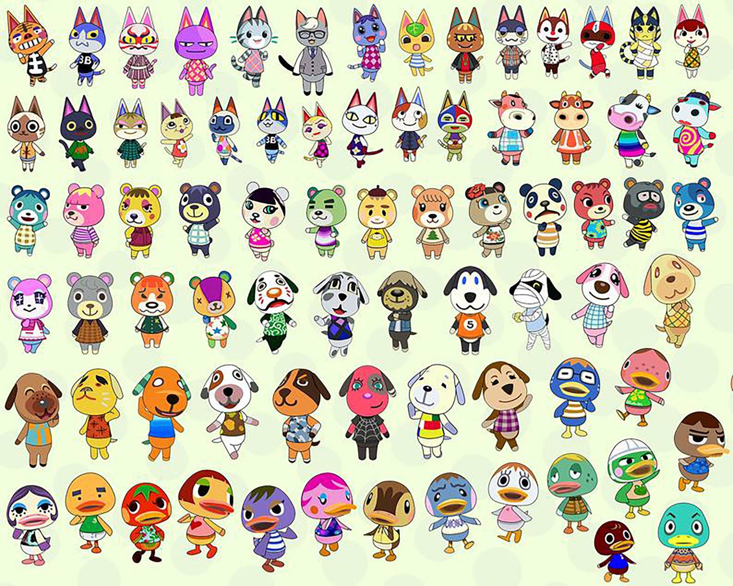 2500+ Animal crossing SVG vectors, Bundle animal crossing svg