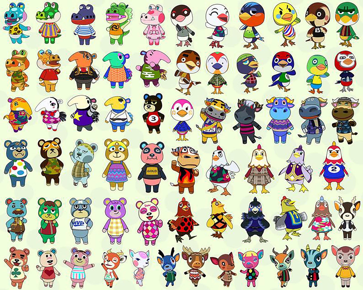 2500+ Animal crossing SVG vectors, Bundle animal crossing svg