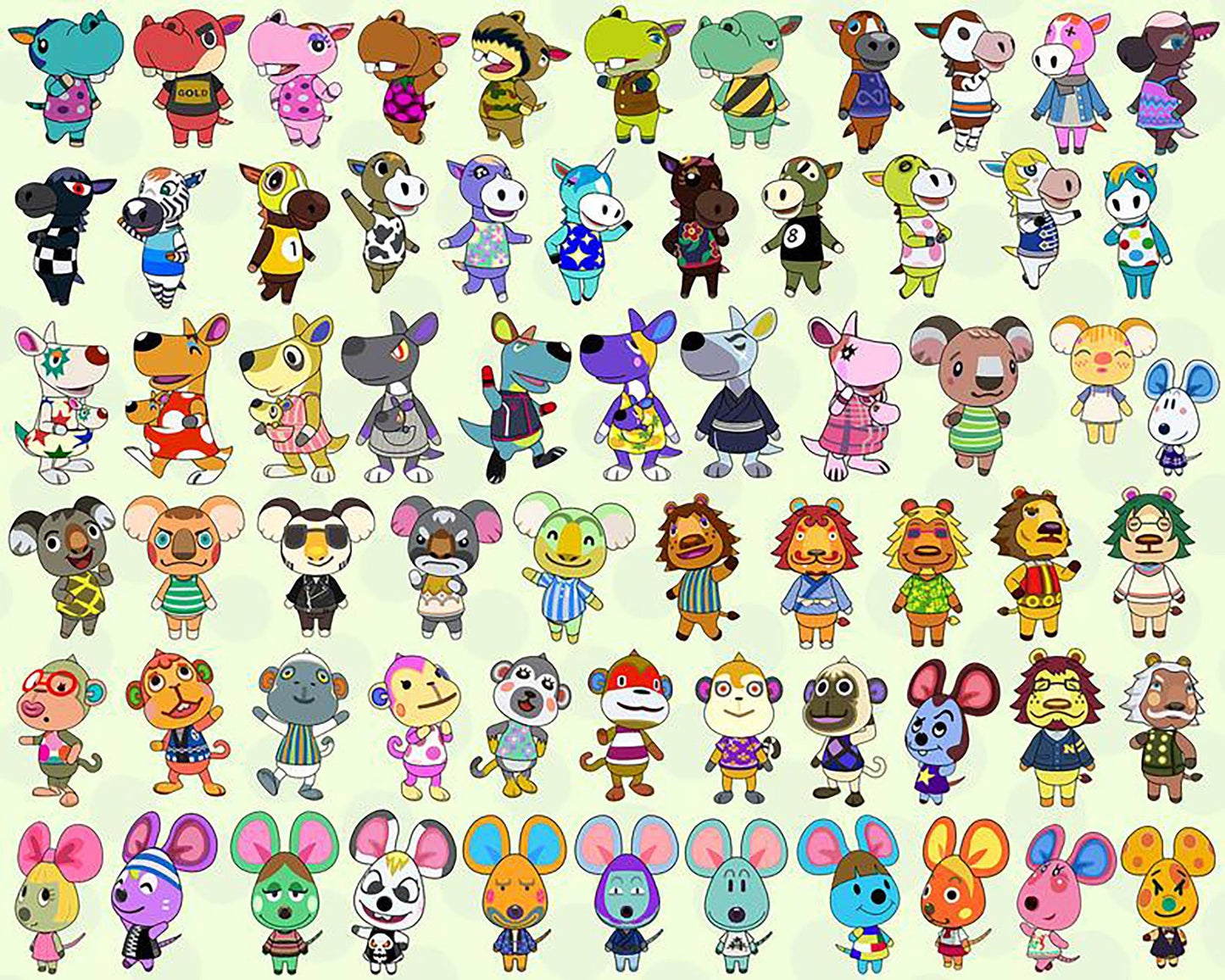 2500+ Animal crossing SVG vectors, Bundle animal crossing svg