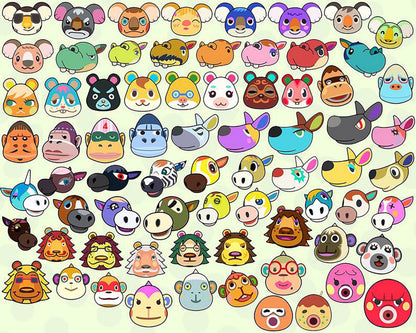 2500+ Animal crossing SVG vectors, Bundle animal crossing svg