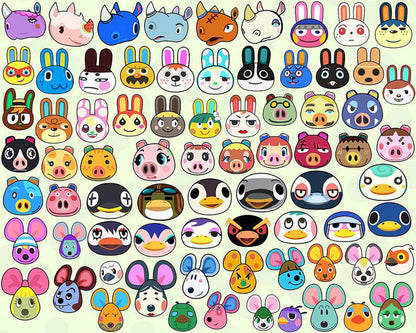 2500+ Animal crossing SVG vectors, Bundle animal crossing svg