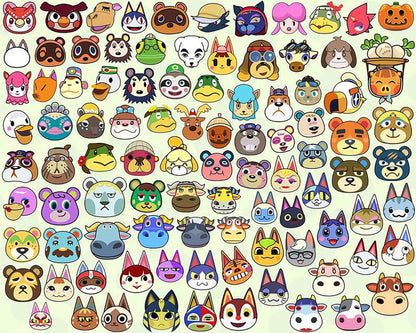 2500+ Animal crossing SVG vectors, Bundle animal crossing svg