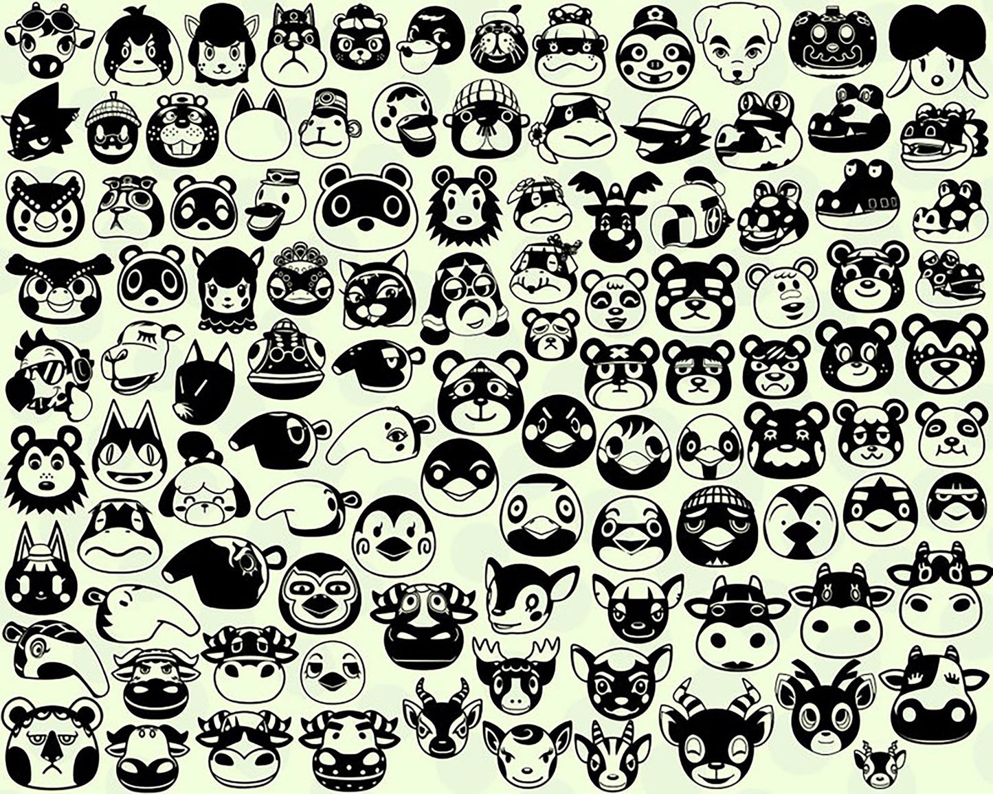 2500+ Animal crossing SVG vectors, Bundle animal crossing svg