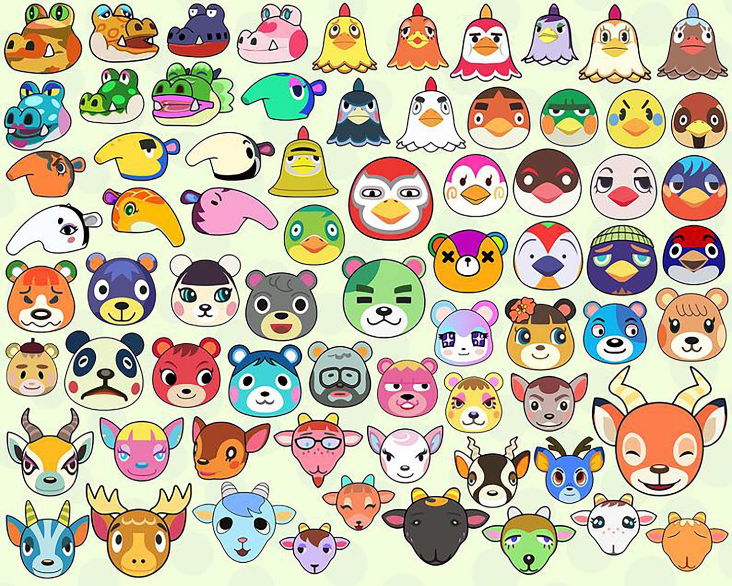 2500+ Animal crossing SVG vectors, Bundle animal crossing svg