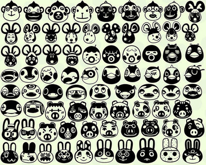 2500+ Animal crossing SVG vectors, Bundle animal crossing svg