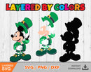 Mickey and Friends St Patricks Day Svg, Disney St. Patrick's Day Svg