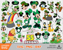 Mickey and Friends St Patricks Day Svg, Disney St. Patrick's Day Svg