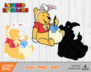 Pooh Easter Svg, Winnie the Pooh Easter Png