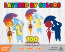 Elemental Clipart Set, Elemental Ember And Wade Svg Cut Files
