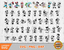 Classic Minnie Svg Bundle, 100 Minnie Mouse Png & Svg Cut Files
