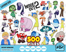 Inside Out 2 BIG BUNDLE 500 files, Inside Out svg cut files for Cricut / Silhouette, Inside Out 2 png)