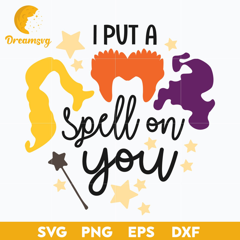 Hocus Pocus SVG, Sanderson Svg, Sanderson Sisters SVG, Halloween svg, png, dxf, eps digital file.