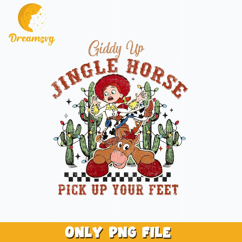 Jessie Giddy Up jingle horse png