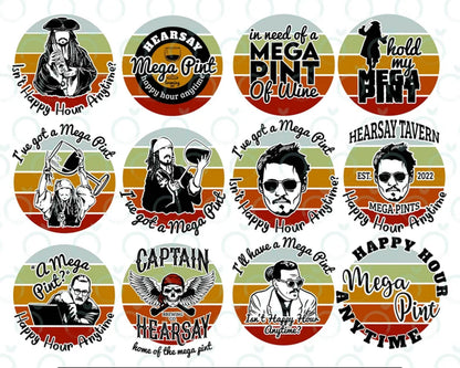 Johnny depp svg Bundle 4 - Digital Dowload