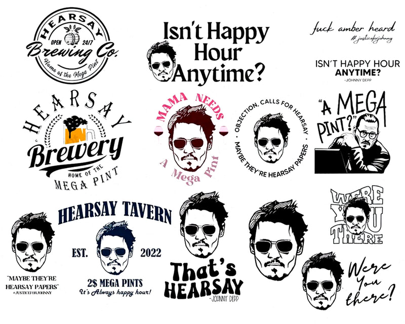 Johnny depp svg Bundle 9 - Digital Dowload