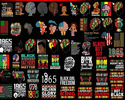 Juneteenth PNG bundle, juneteenth sublimation png, Free-ish , juneteenth shirt , juneteenth is my independence day, juneteenth