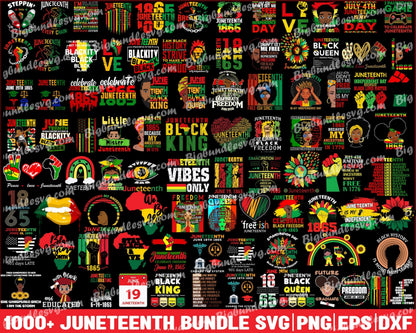 Bundle 1000+ Juneteenth png bundle - Digital download